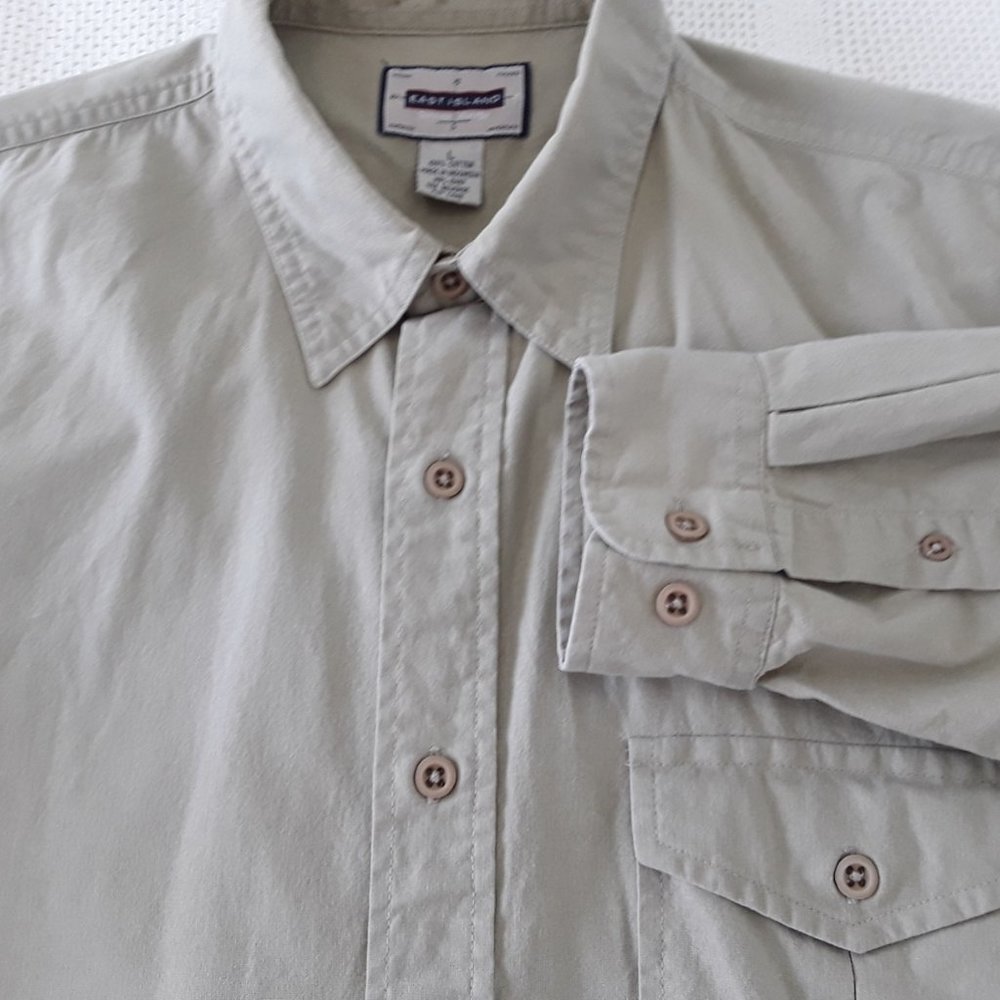 East Island Button Down Men's Shirt ,   L